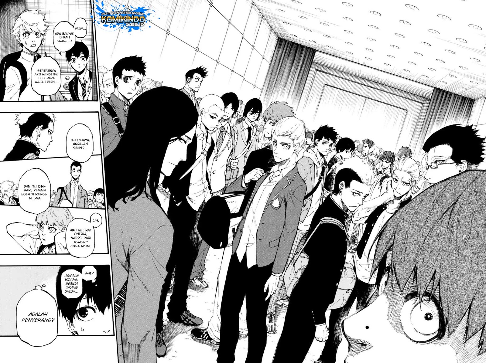 Blue Lock Chapter 1 - halaman 43