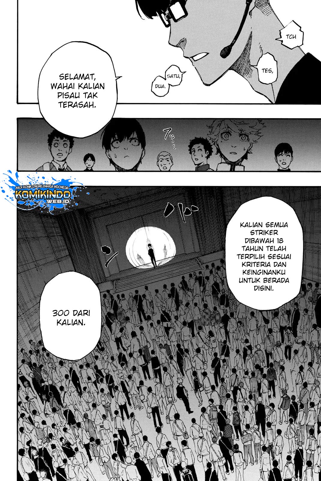 Blue Lock Chapter 1 - halaman 44