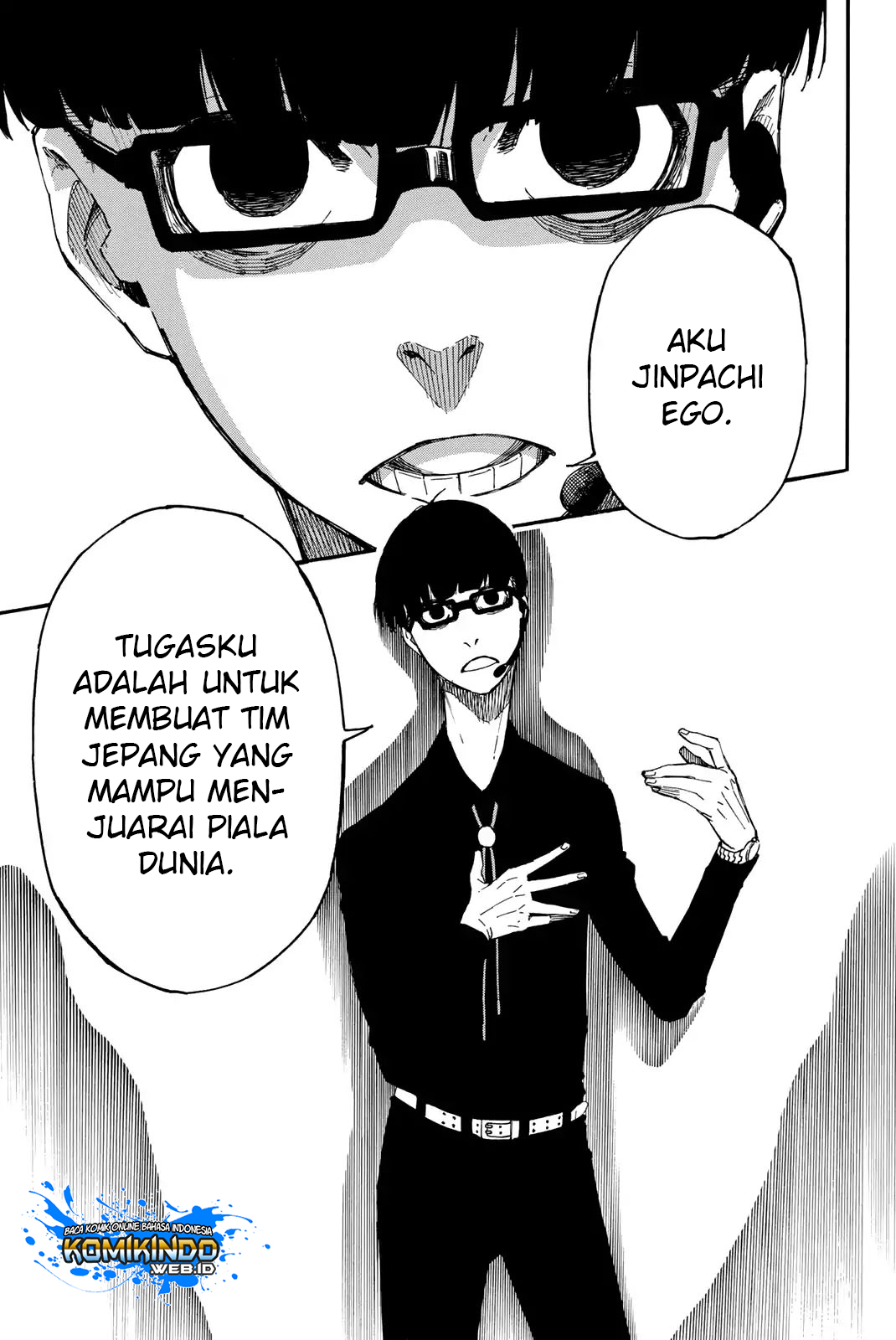 Blue Lock Chapter 1 - halaman 45