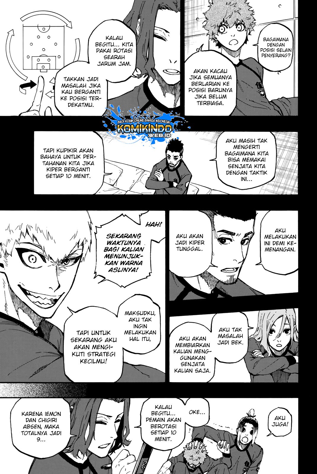 Blue Lock Chapter 10 - halaman 6