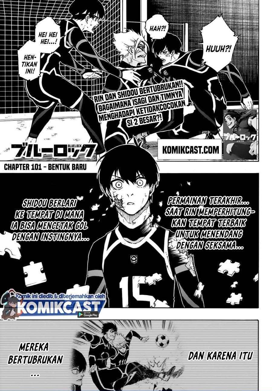 Blue Lock Chapter 101 - halaman 1
