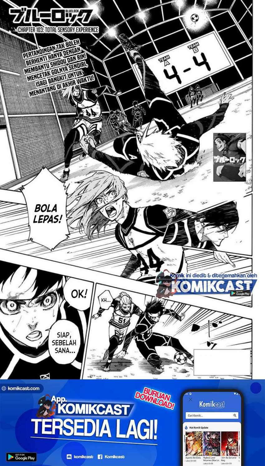 Blue Lock Chapter 103 - halaman 2