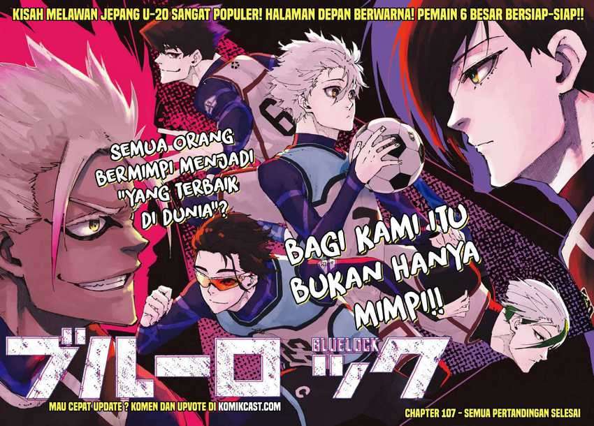 Blue Lock Chapter 107 - halaman 2