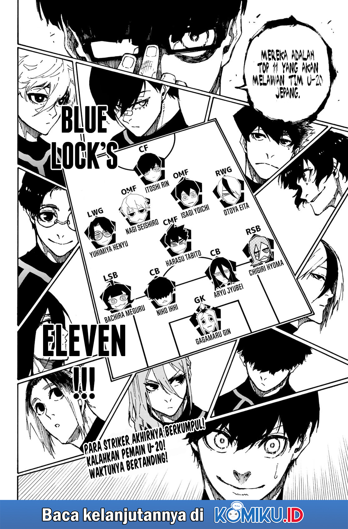 Blue Lock Chapter 108 - halaman 22