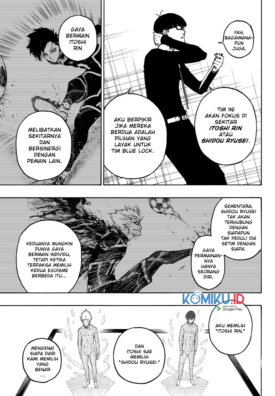 Blue Lock Chapter 109 - halaman 14