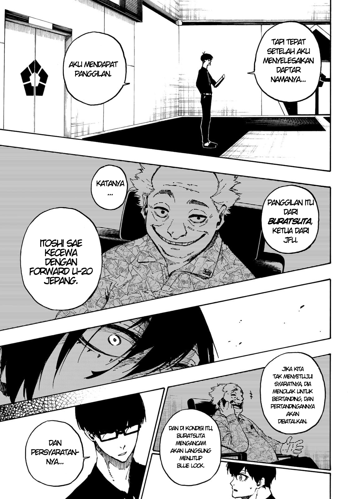 Blue Lock Chapter 109 - halaman 9