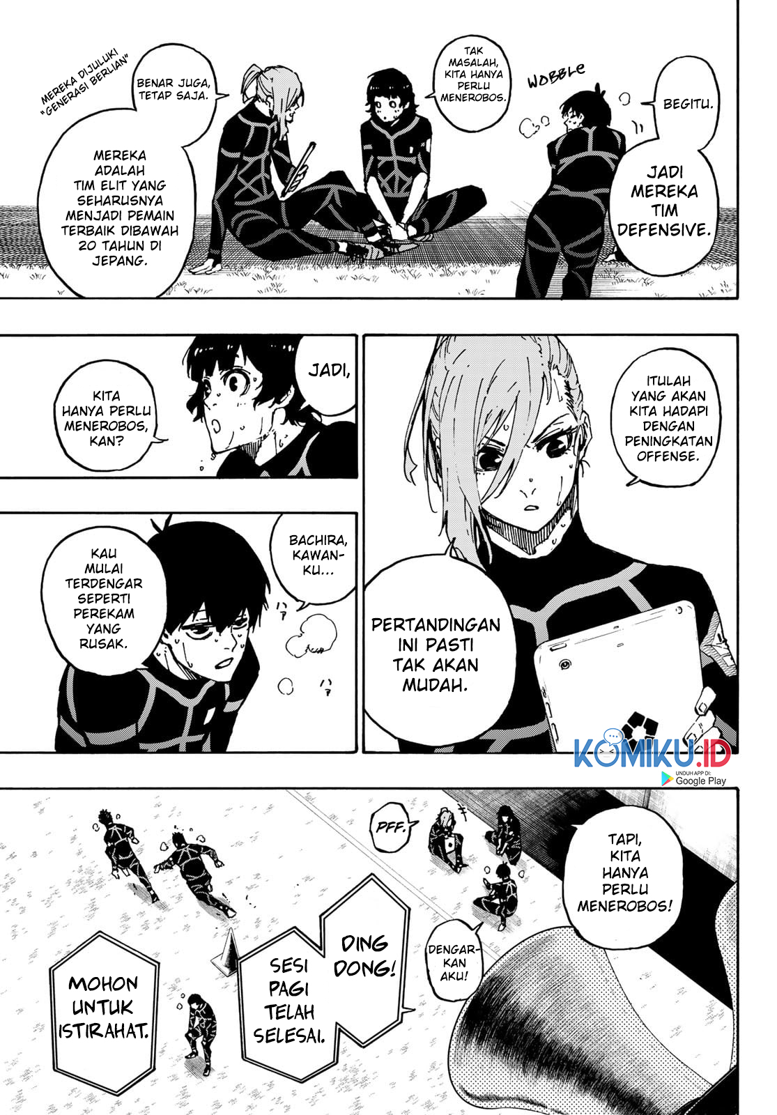 Blue Lock Chapter 110 - halaman 14