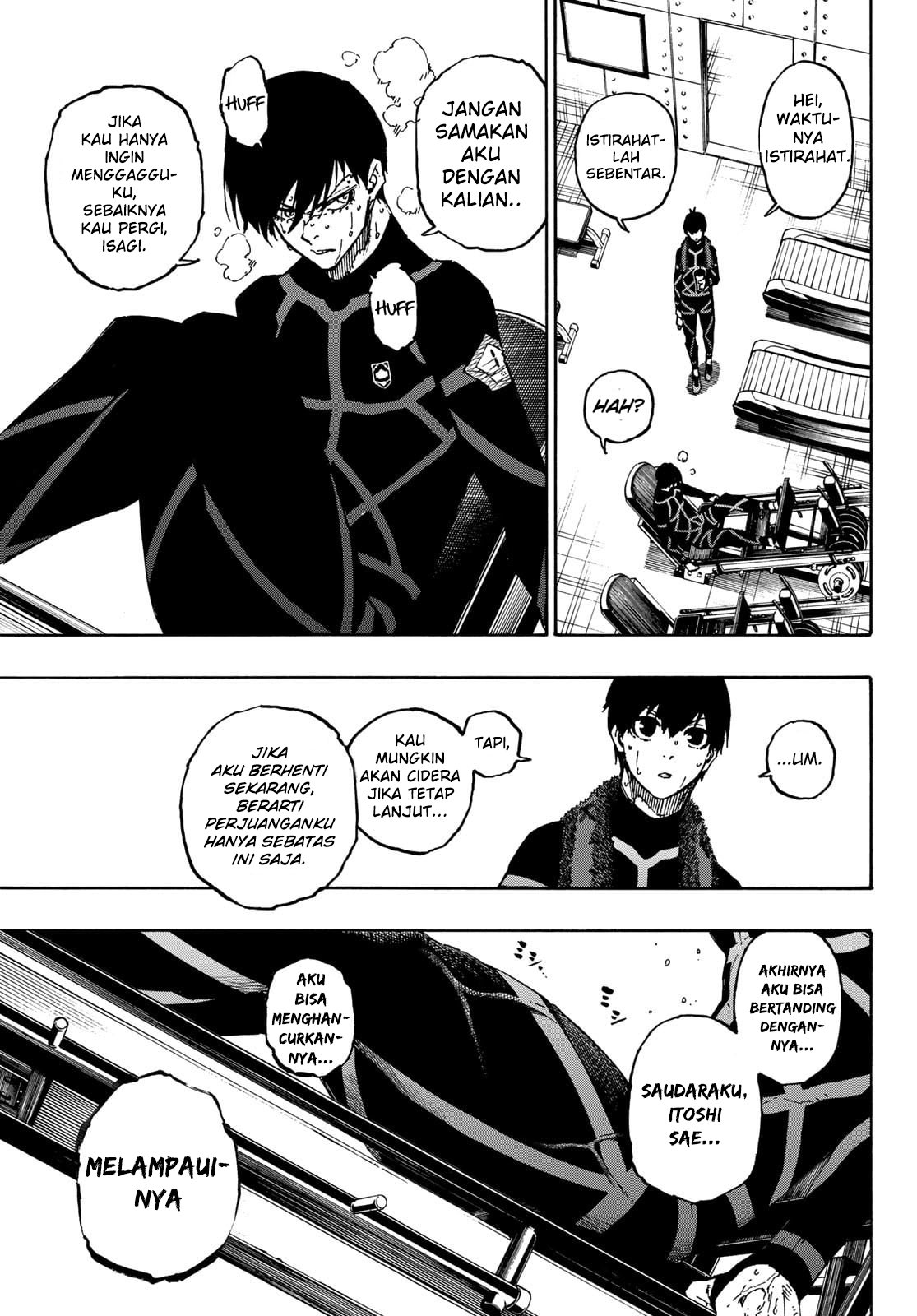 Blue Lock Chapter 110 - halaman 16