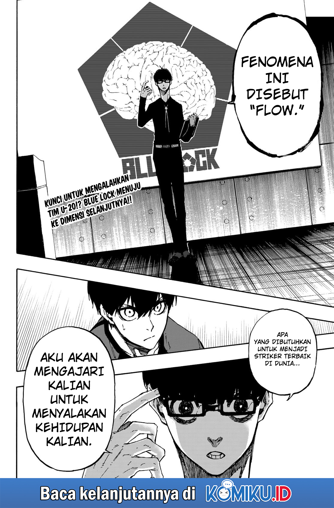 Blue Lock Chapter 110 - halaman 21