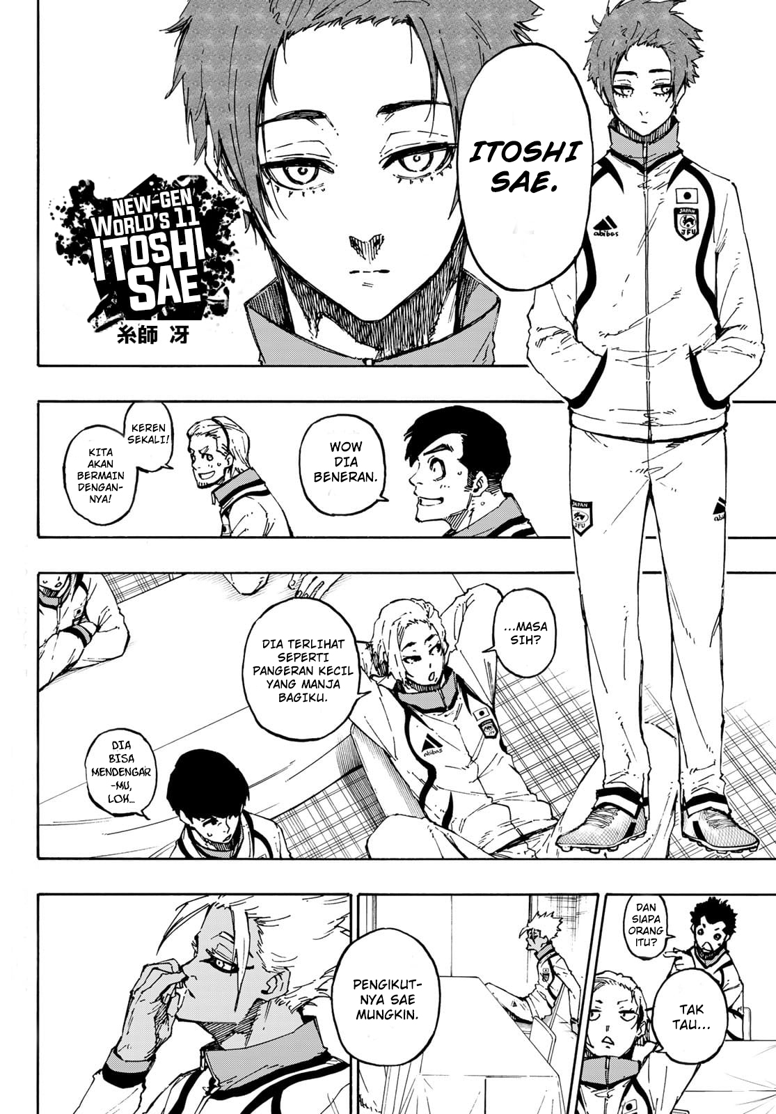 Blue Lock Chapter 110 - halaman 4