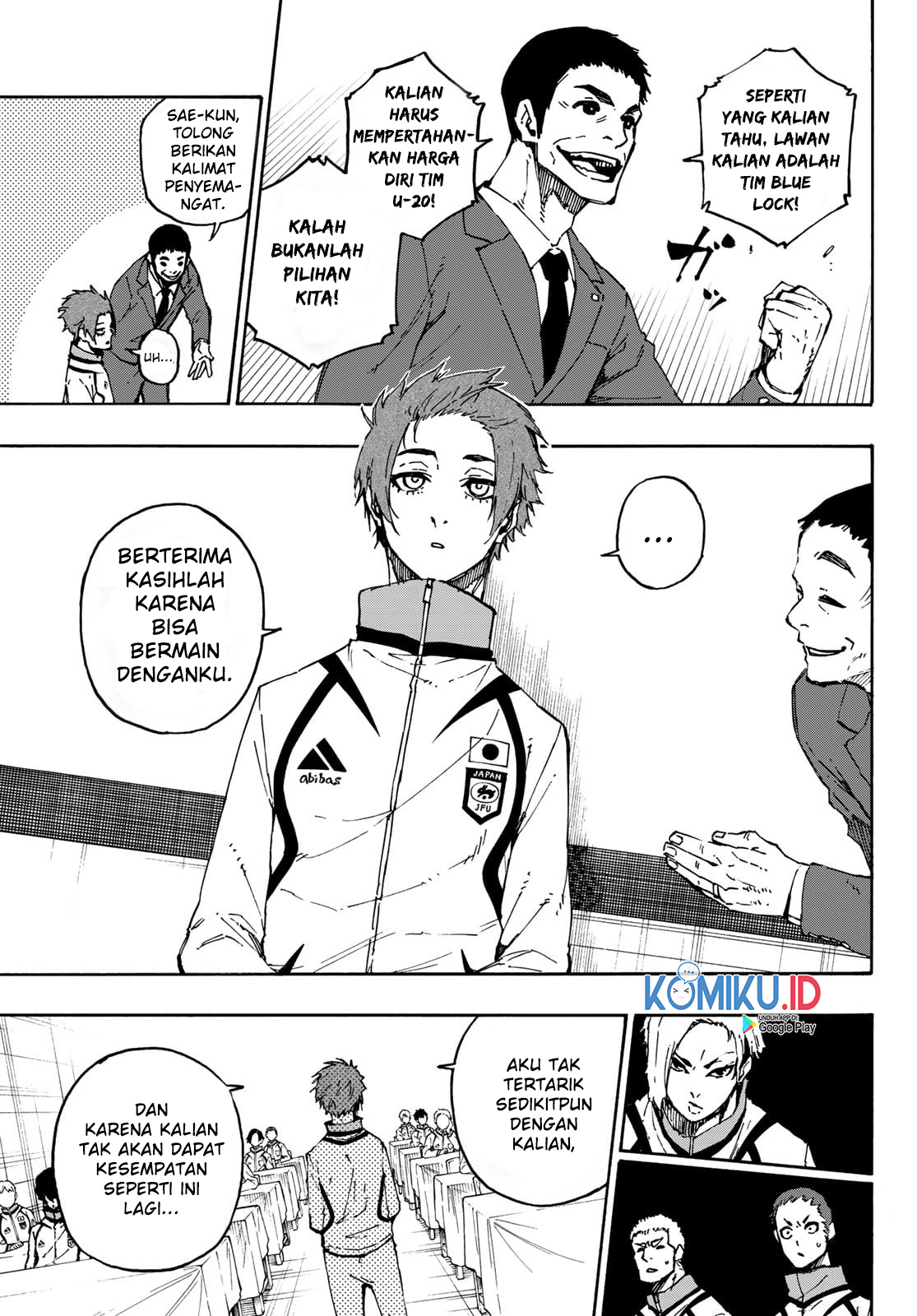 Blue Lock Chapter 110 - halaman 5