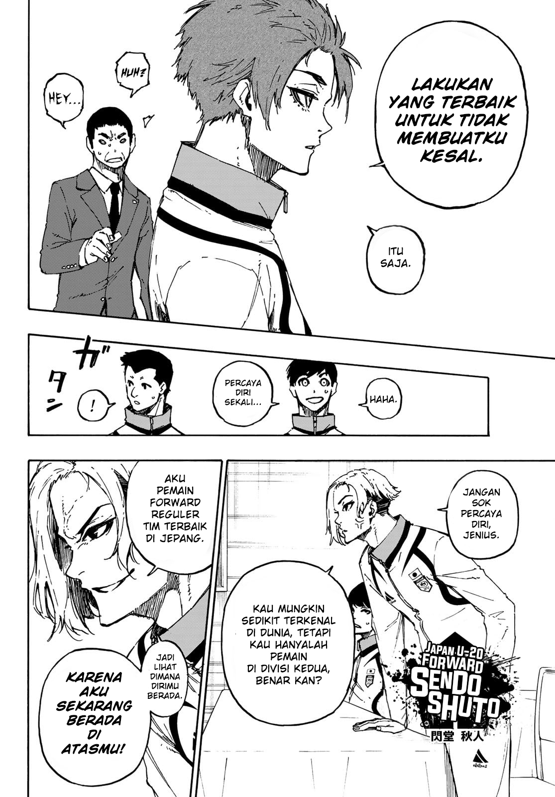 Blue Lock Chapter 110 - halaman 6