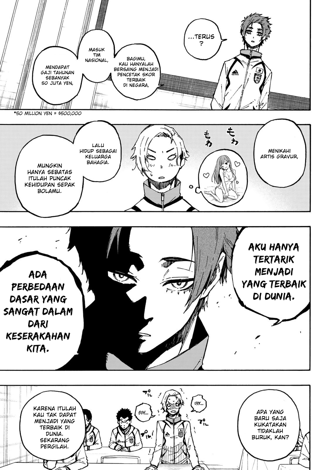 Blue Lock Chapter 110 - halaman 7