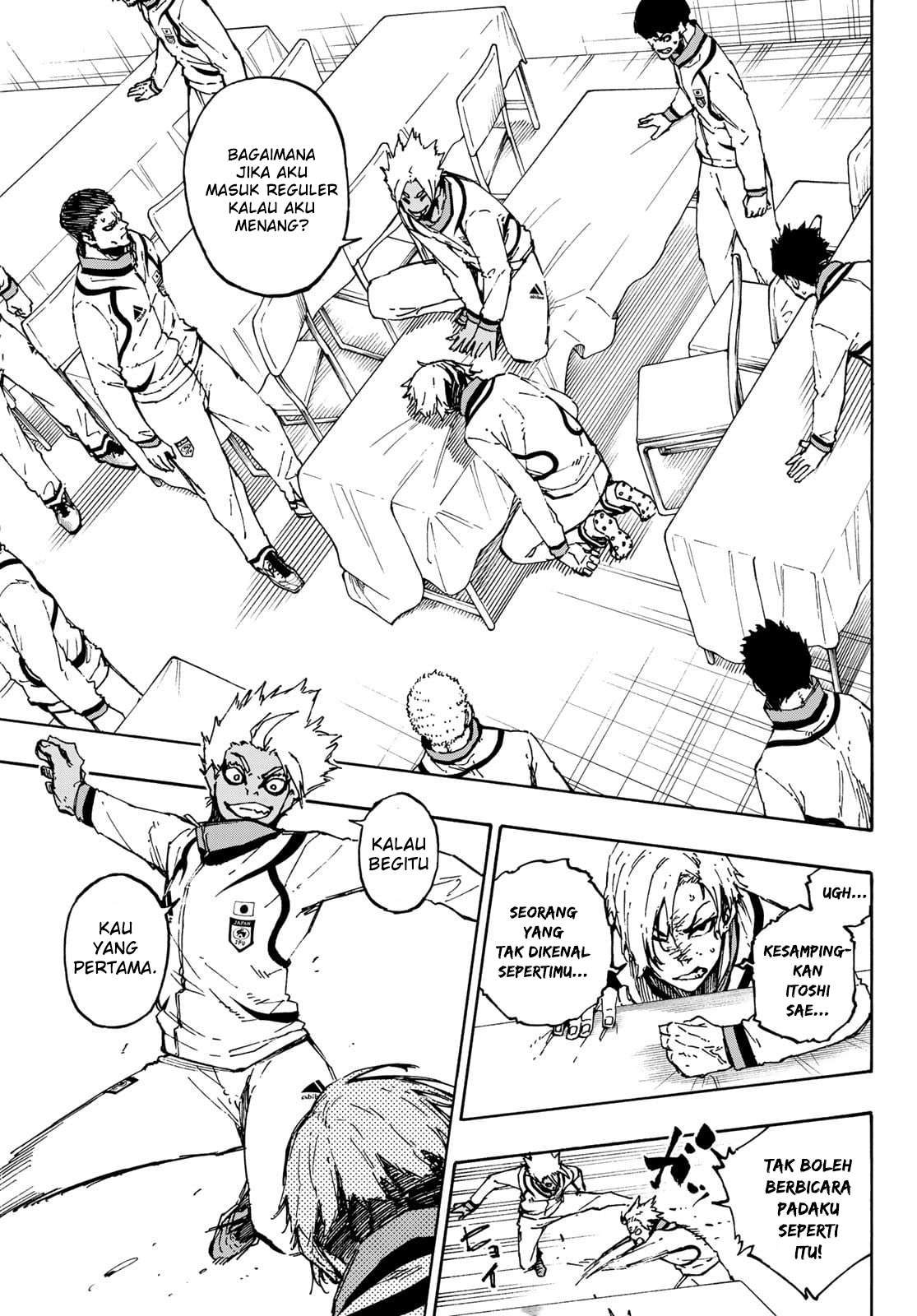Blue Lock Chapter 110 - halaman 9