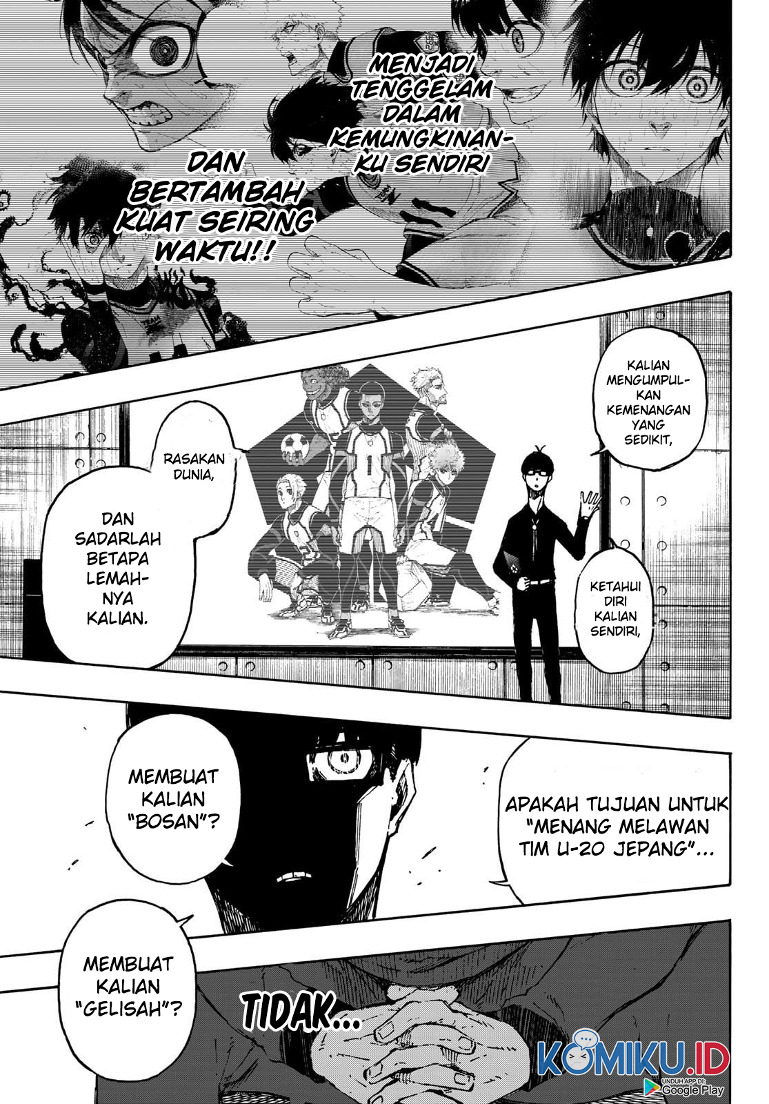 Blue Lock Chapter 111 - halaman 13