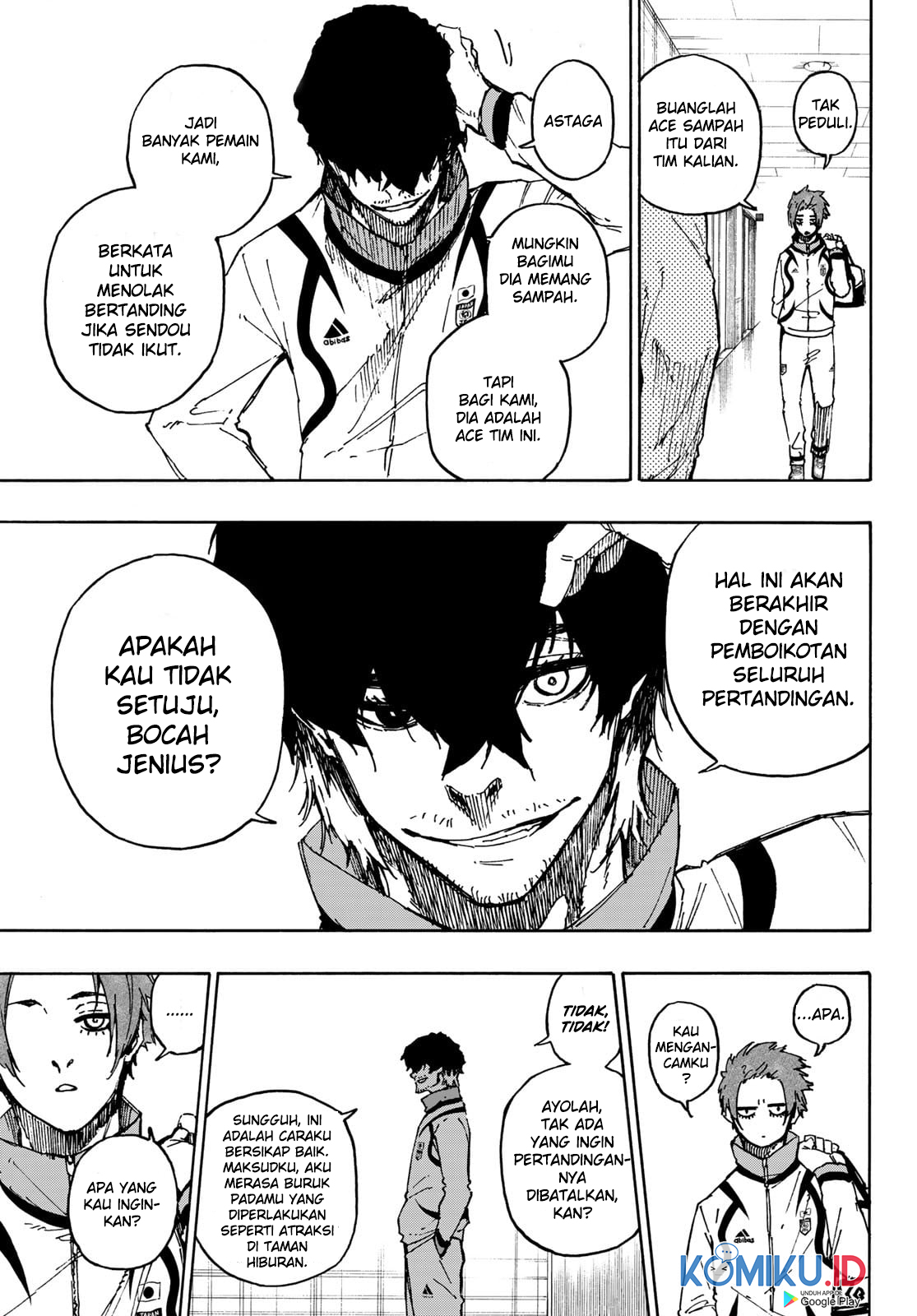 Blue Lock Chapter 111 - halaman 19