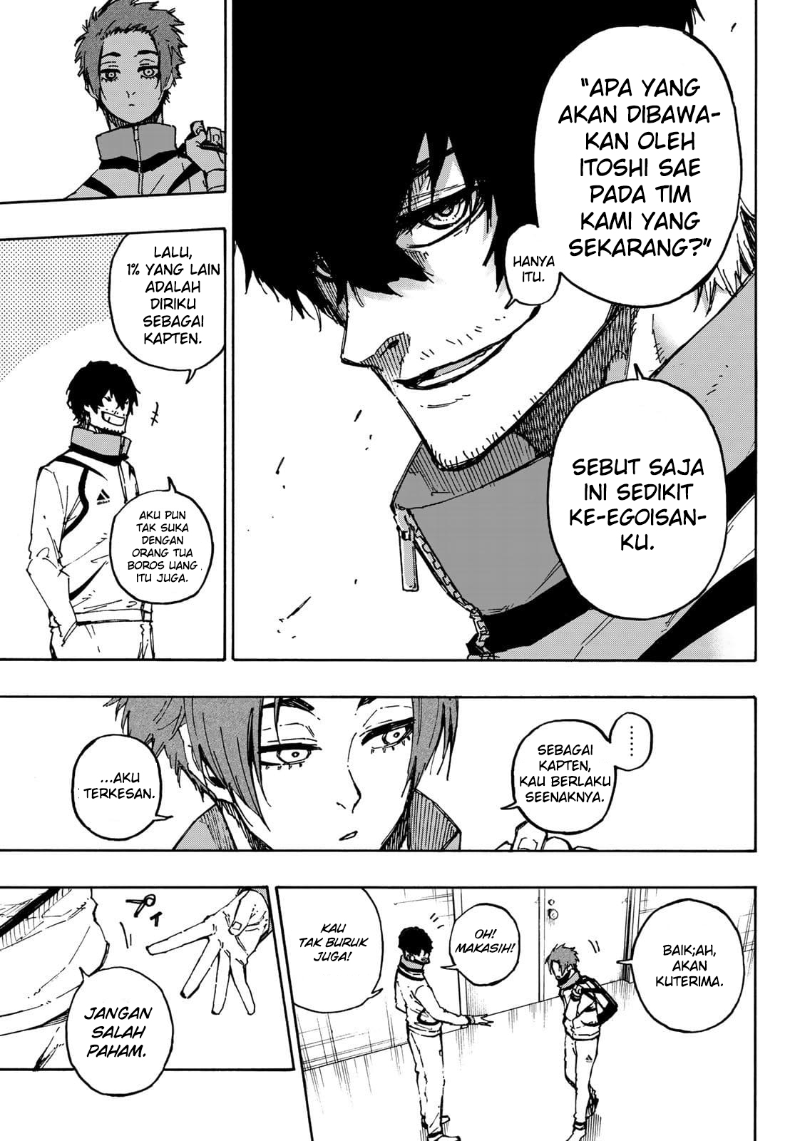 Blue Lock Chapter 111 - halaman 21