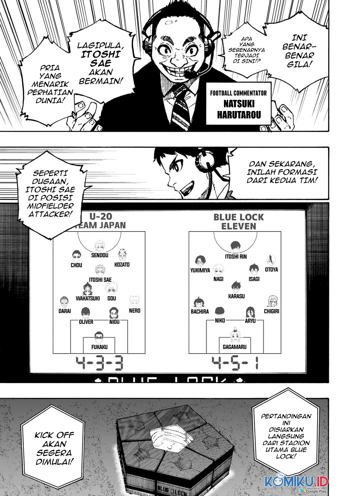 Blue Lock Chapter 112 - halaman 14