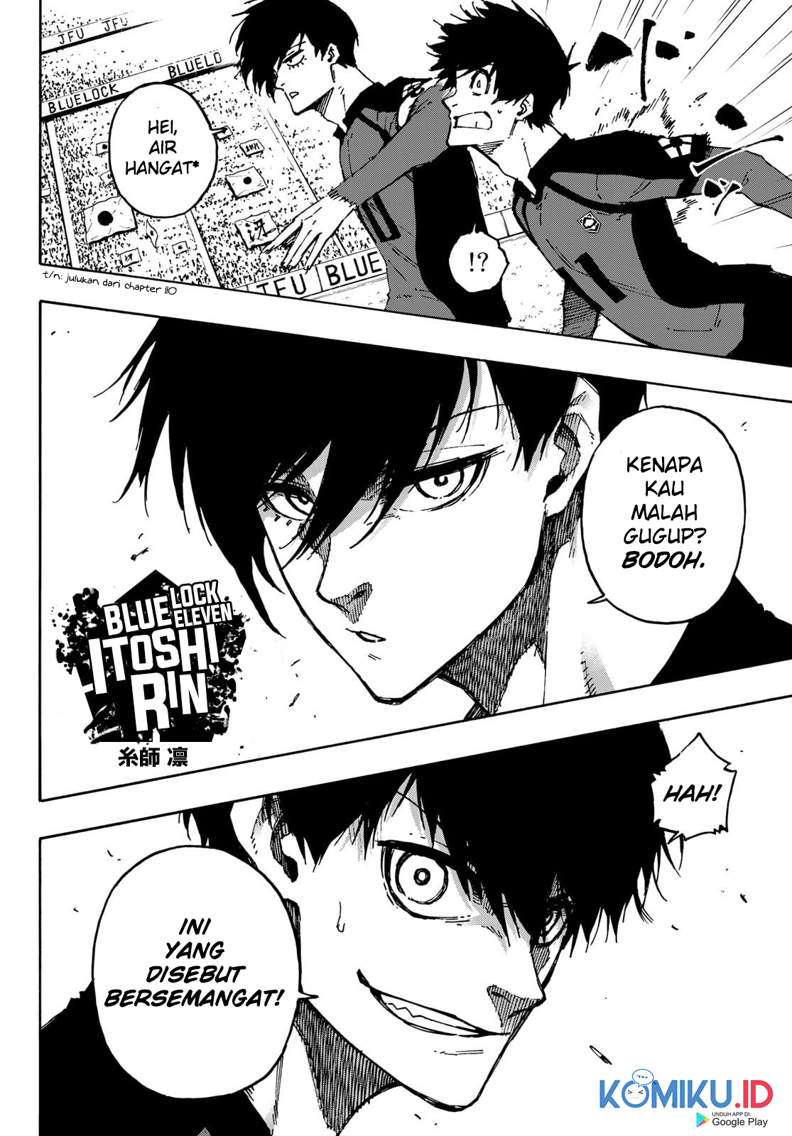 Blue Lock Chapter 112 - halaman 17