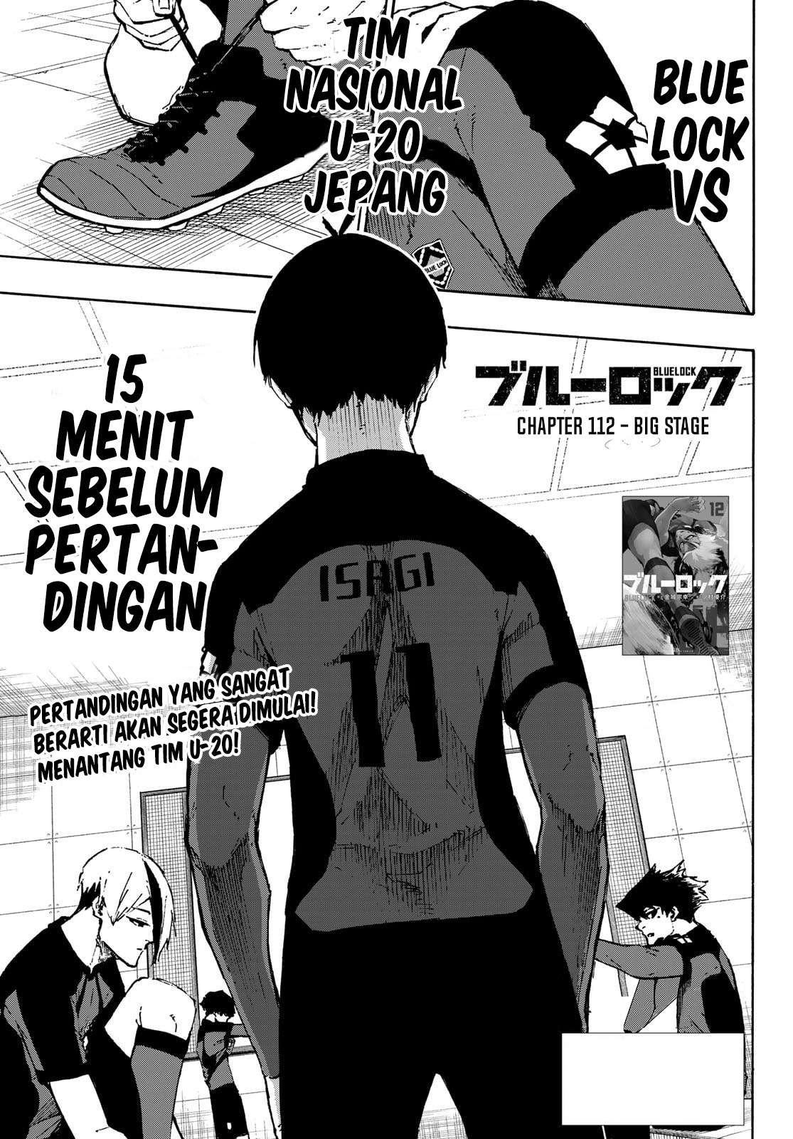 Blue Lock Chapter 112 - halaman 3