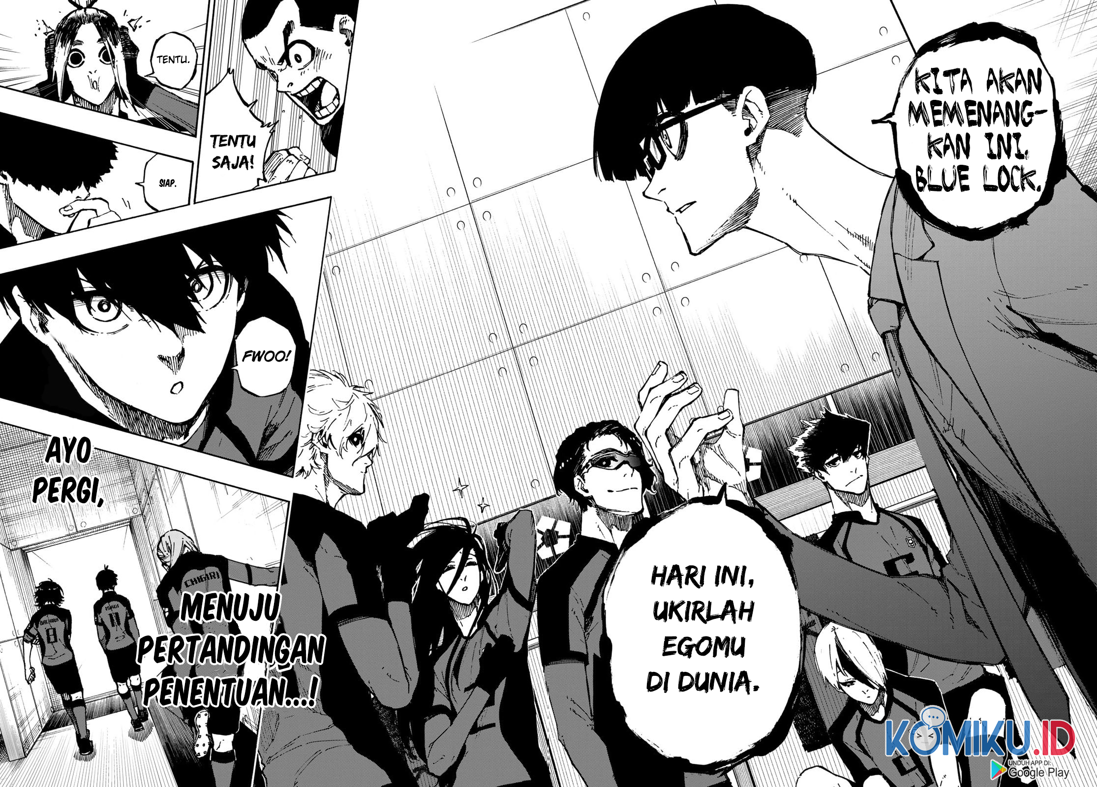 Blue Lock Chapter 112 - halaman 8
