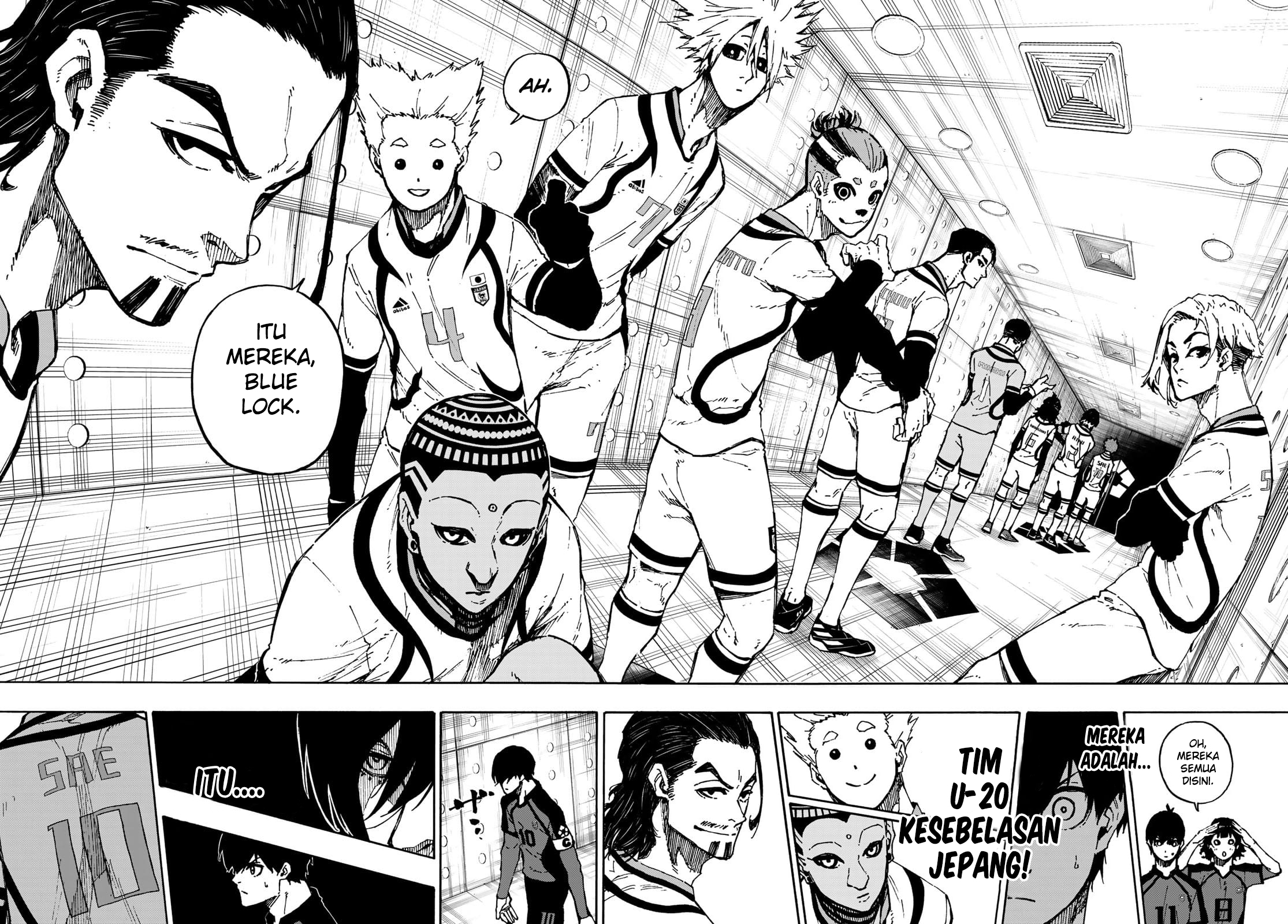 Blue Lock Chapter 112 - halaman 9