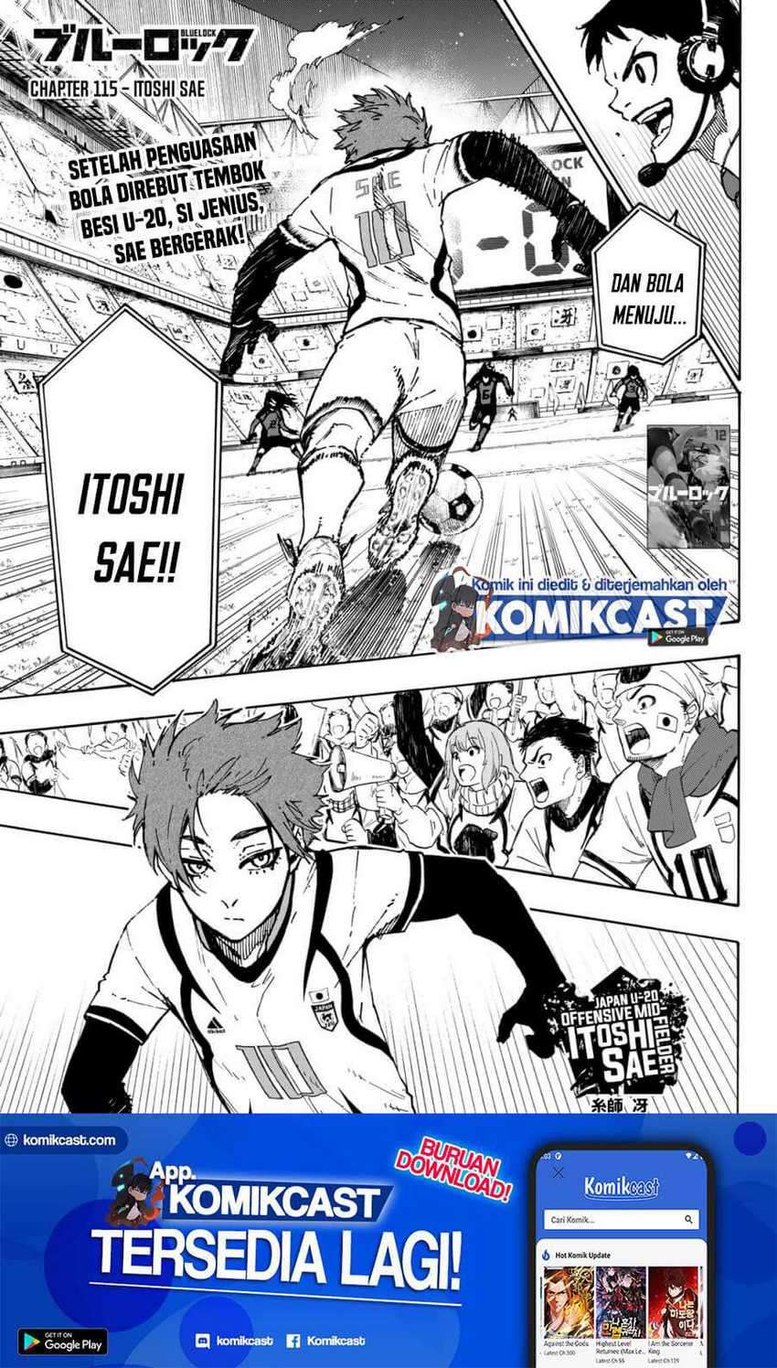 Blue Lock Chapter 115 - halaman 2