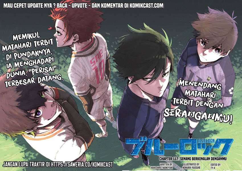 Blue Lock Chapter 117 - halaman 2