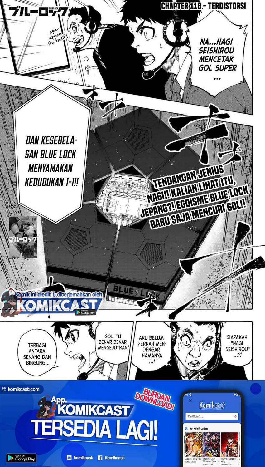 Blue Lock Chapter 118 - halaman 2