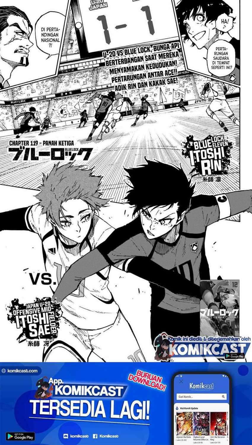 Blue Lock Chapter 119 - halaman 2