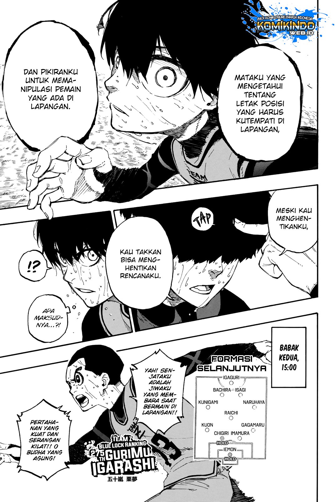 Blue Lock Chapter 12 - halaman 18