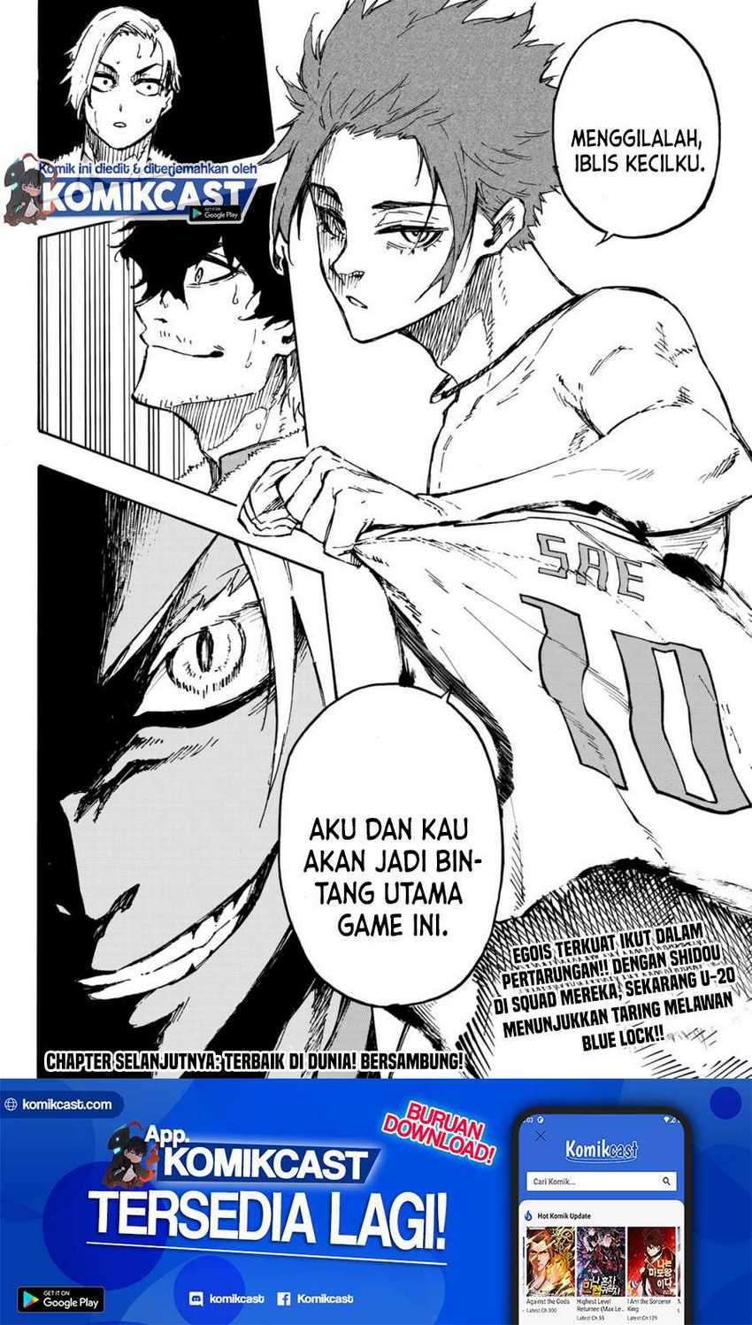 Blue Lock Chapter 122 - halaman 21