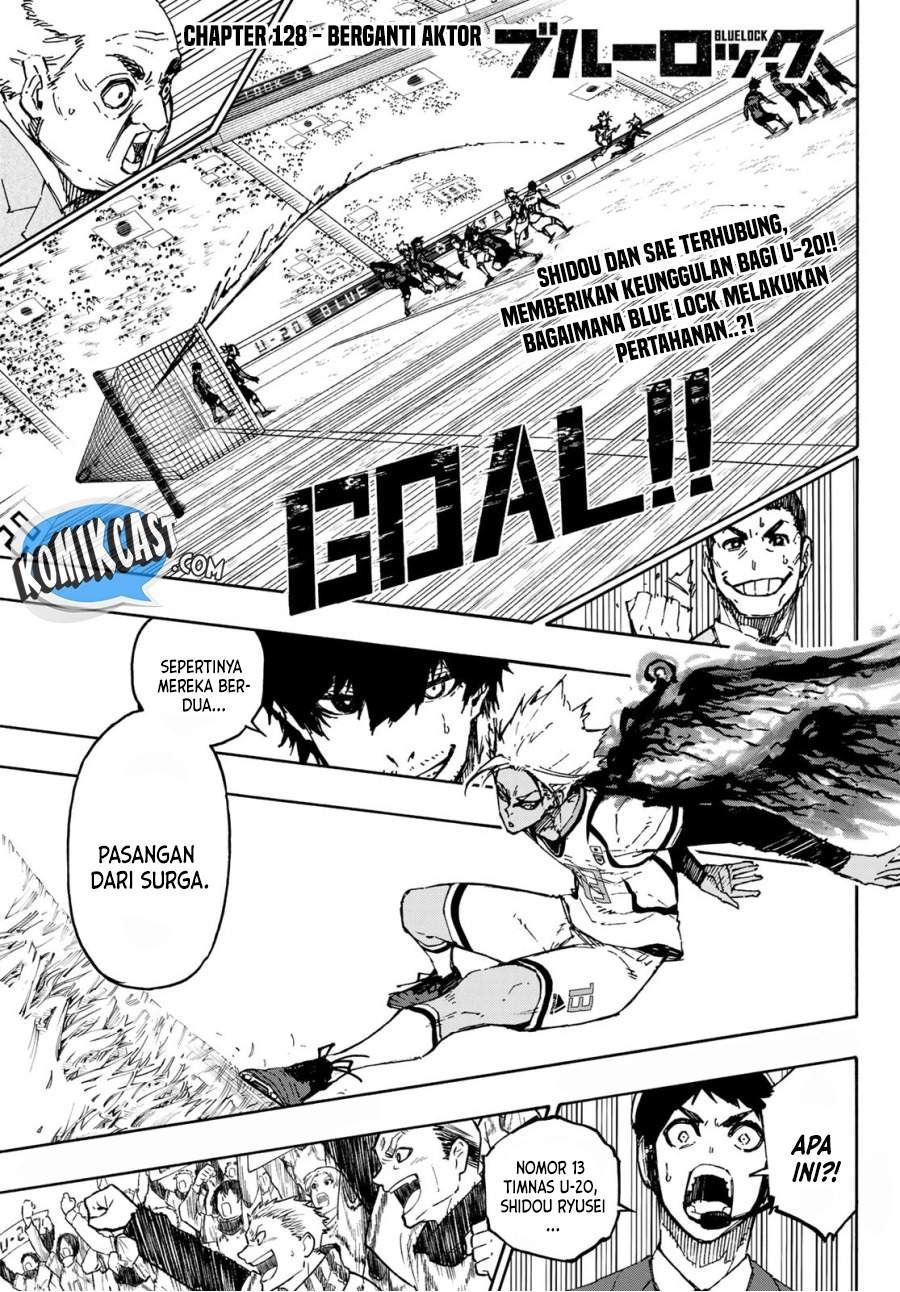 Blue Lock Chapter 128 - halaman 1