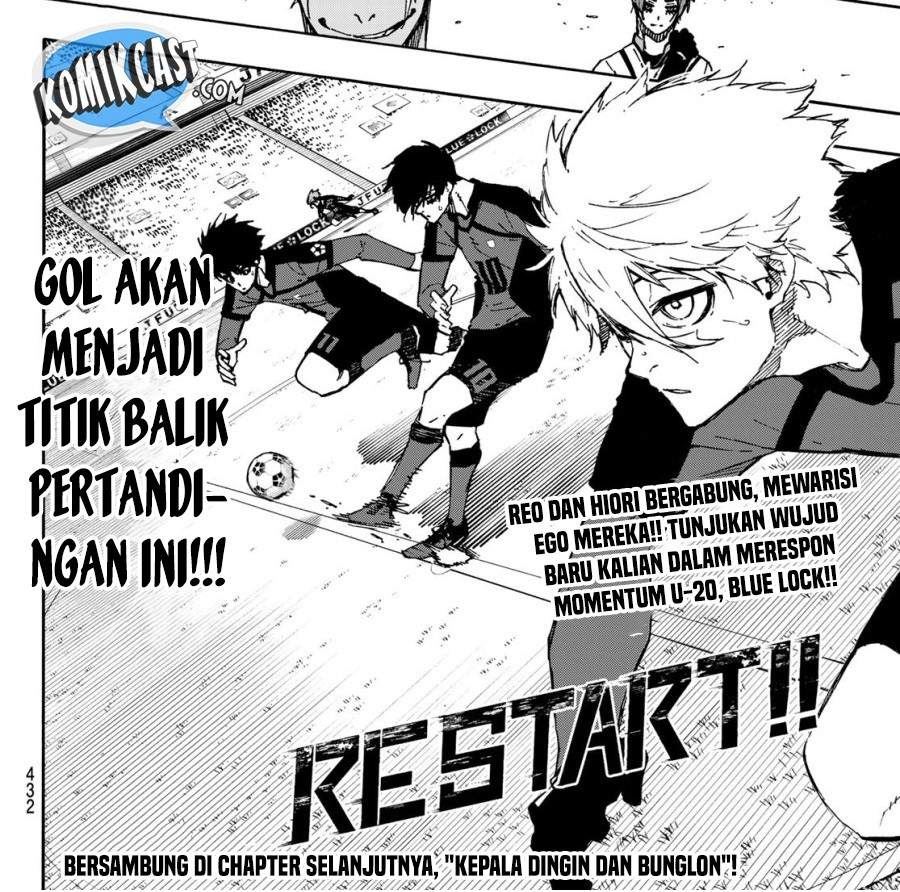 Blue Lock Chapter 128 - halaman 22