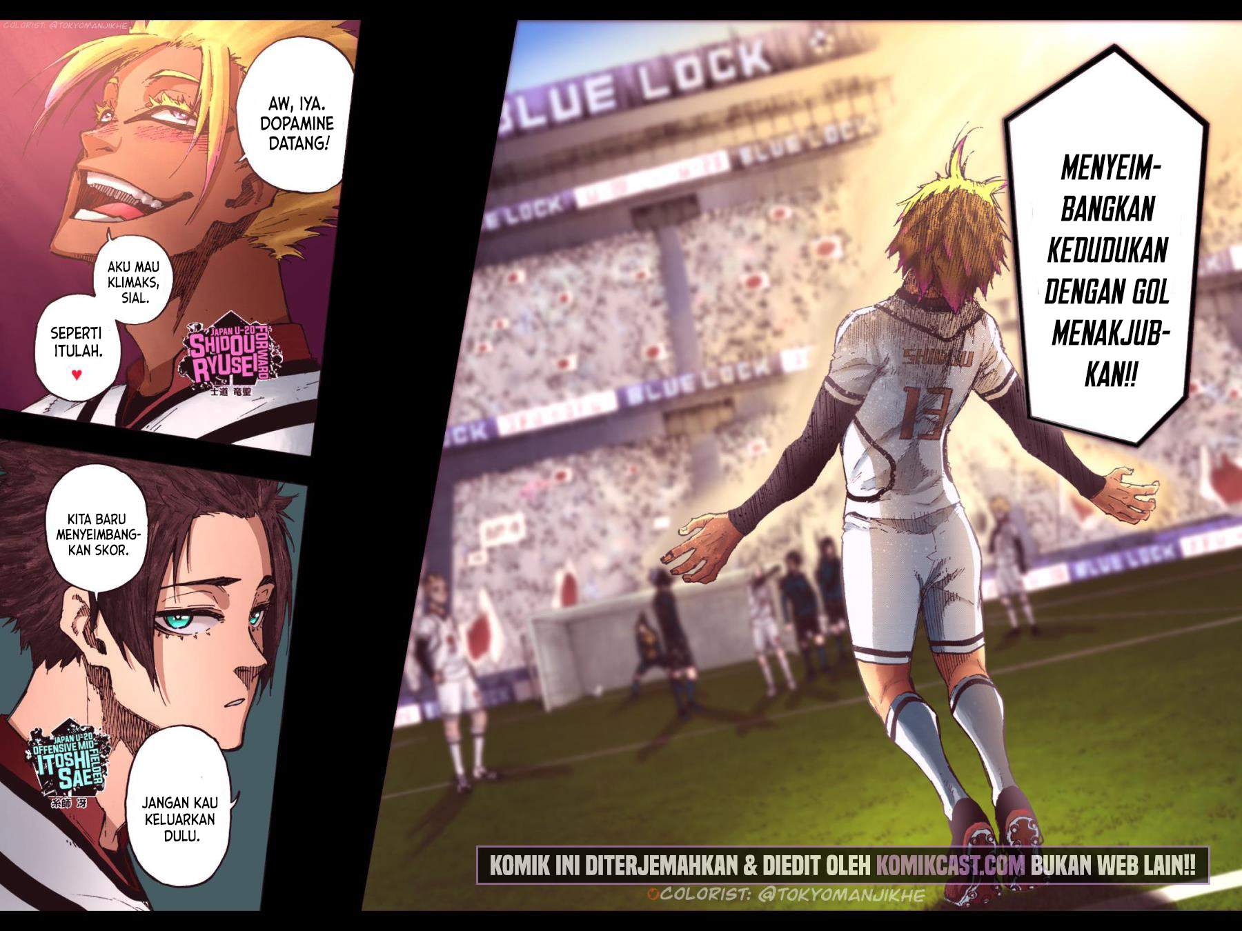 Blue Lock Chapter 128 - halaman 3