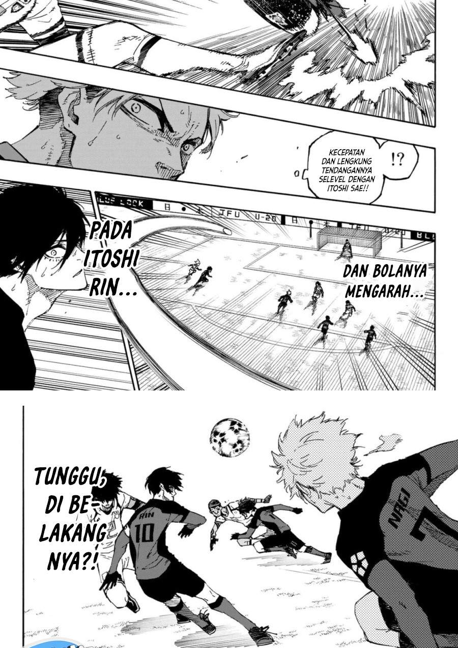 Blue Lock Chapter 129 - halaman 8