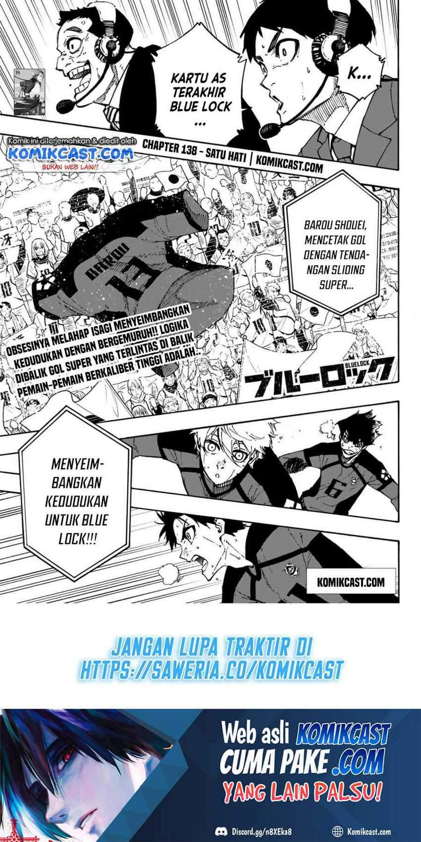 Blue Lock Chapter 138 - halaman 2