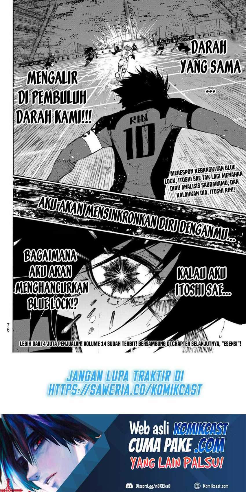 Blue Lock Chapter 139 - halaman 19