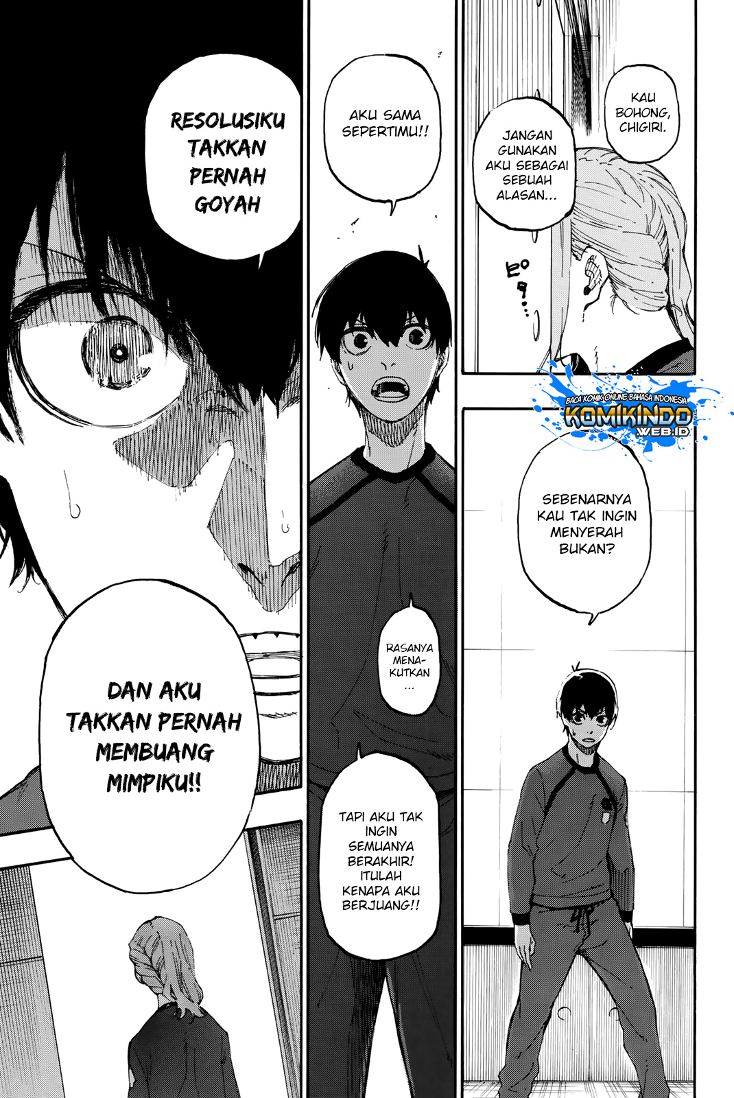Blue Lock Chapter 14 - halaman 27