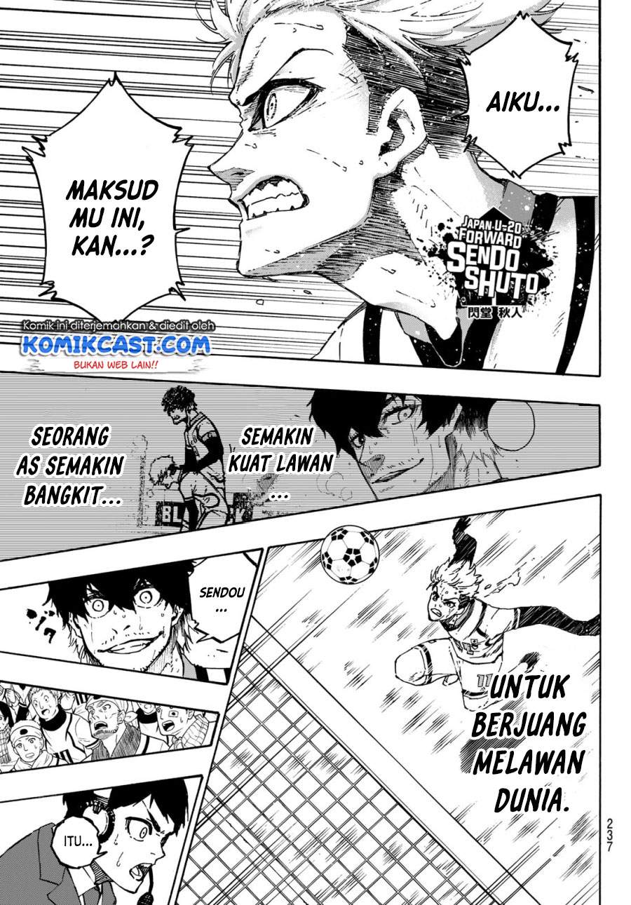 Blue Lock Chapter 141 - halaman 17