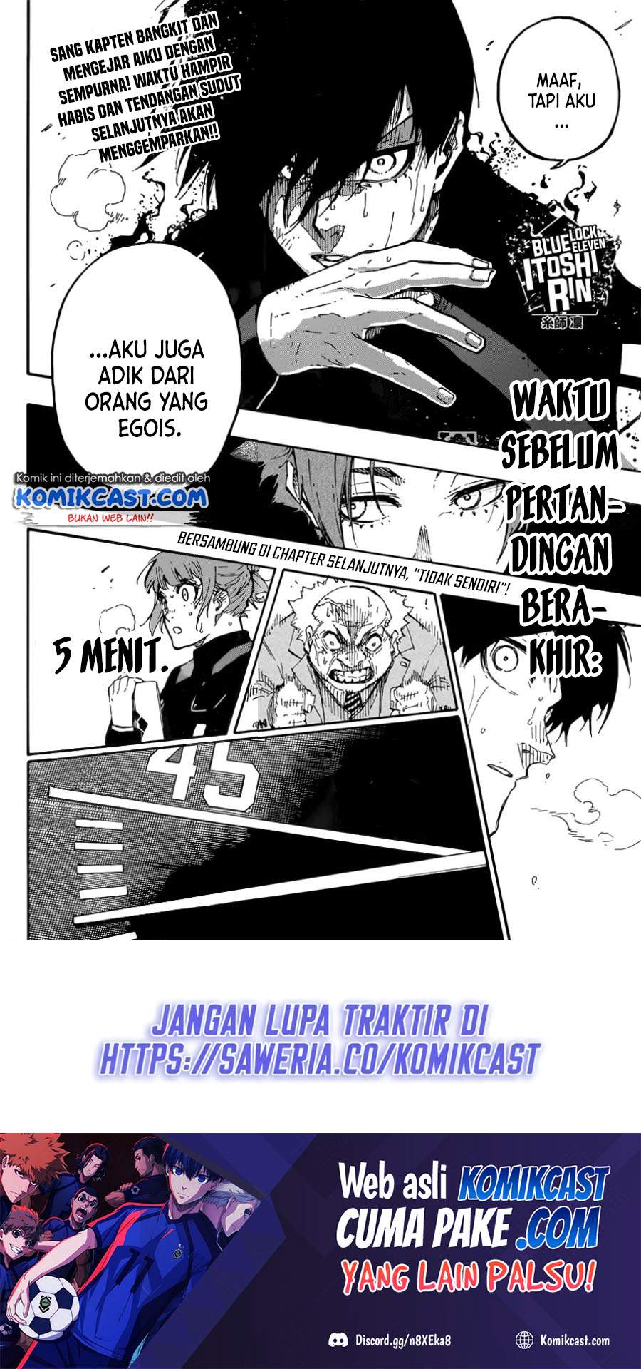 Blue Lock Chapter 142 - halaman 20