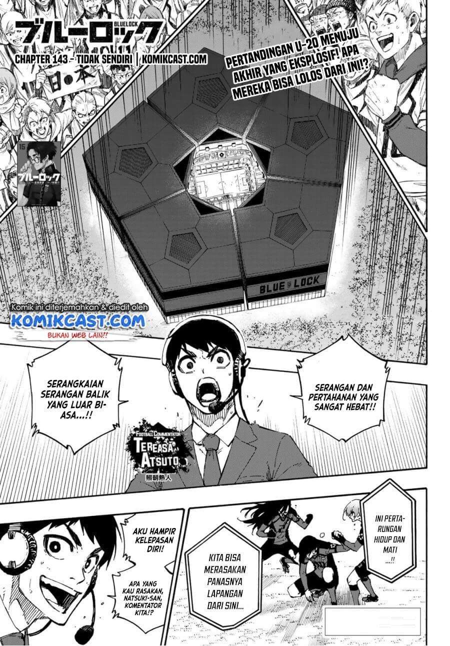 Blue Lock Chapter 143 - halaman 1