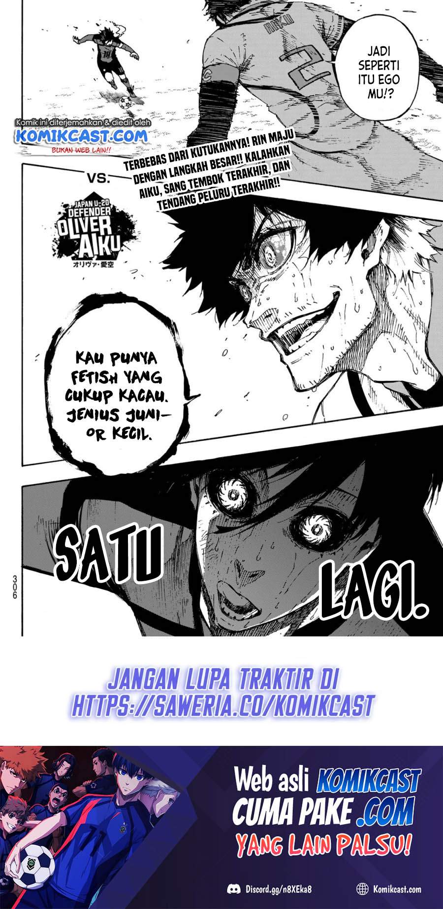 Blue Lock Chapter 144 - halaman 18