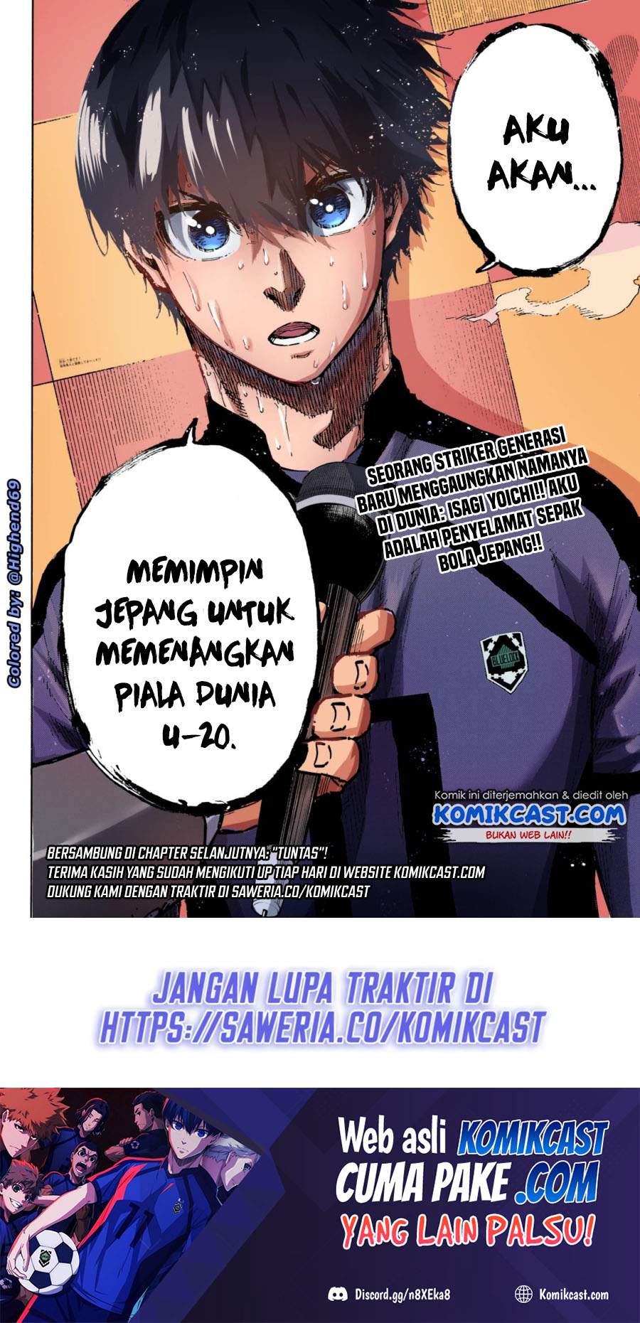 Blue Lock Chapter 148 - halaman 20