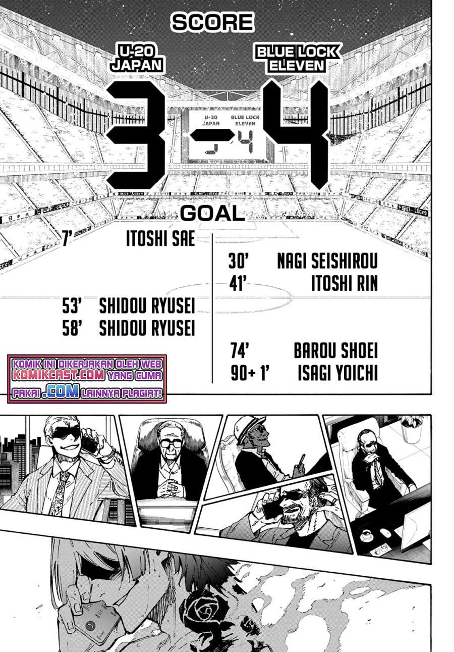 Blue Lock Chapter 149 - halaman 21