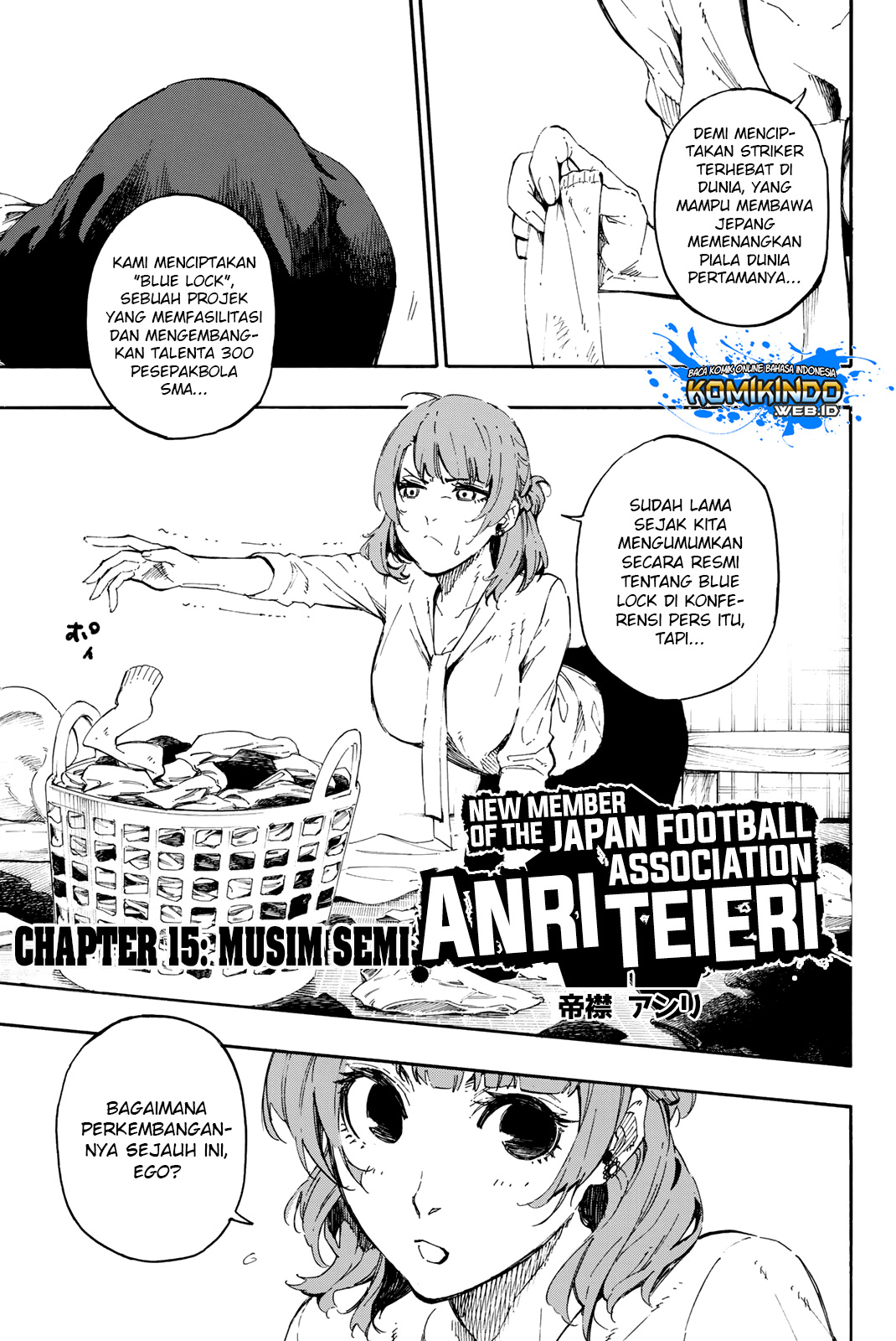 Blue Lock Chapter 15 - halaman 2