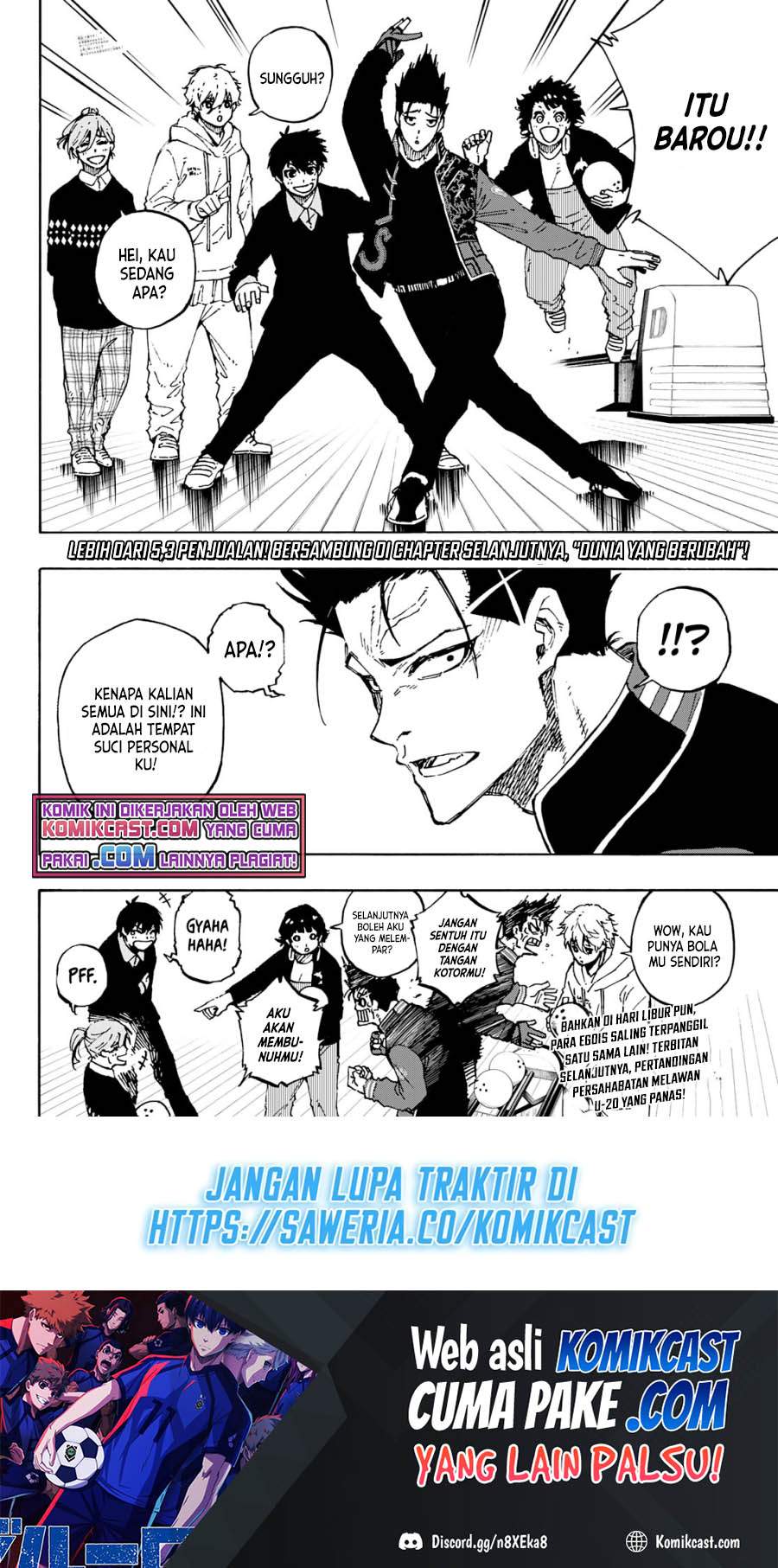 Blue Lock Chapter 150 - halaman 22