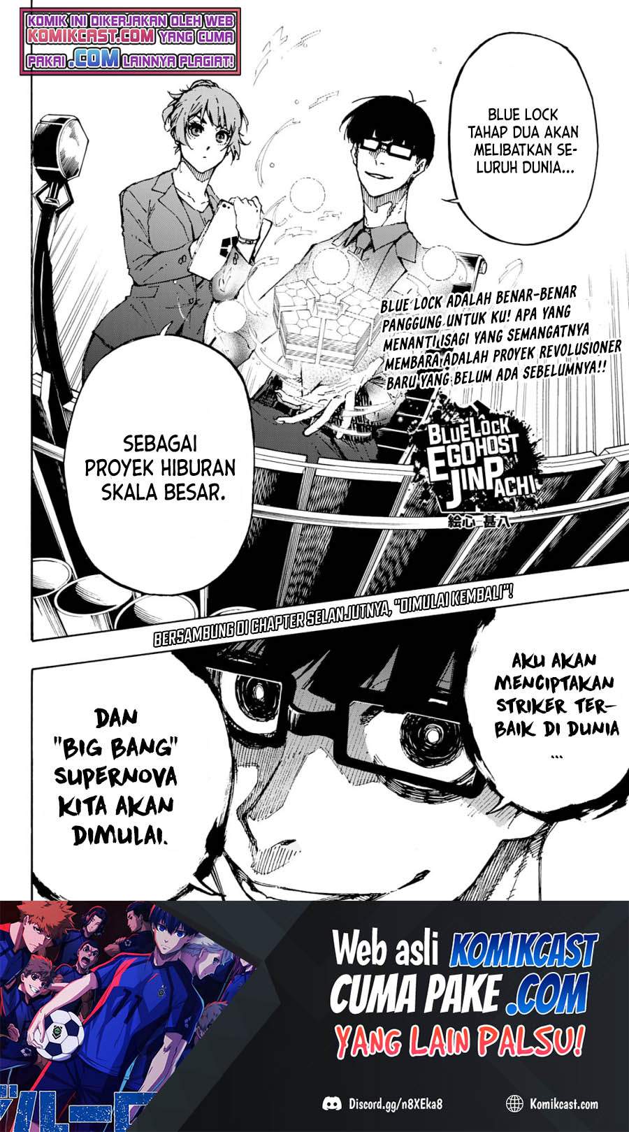Blue Lock Chapter 151 - halaman 21
