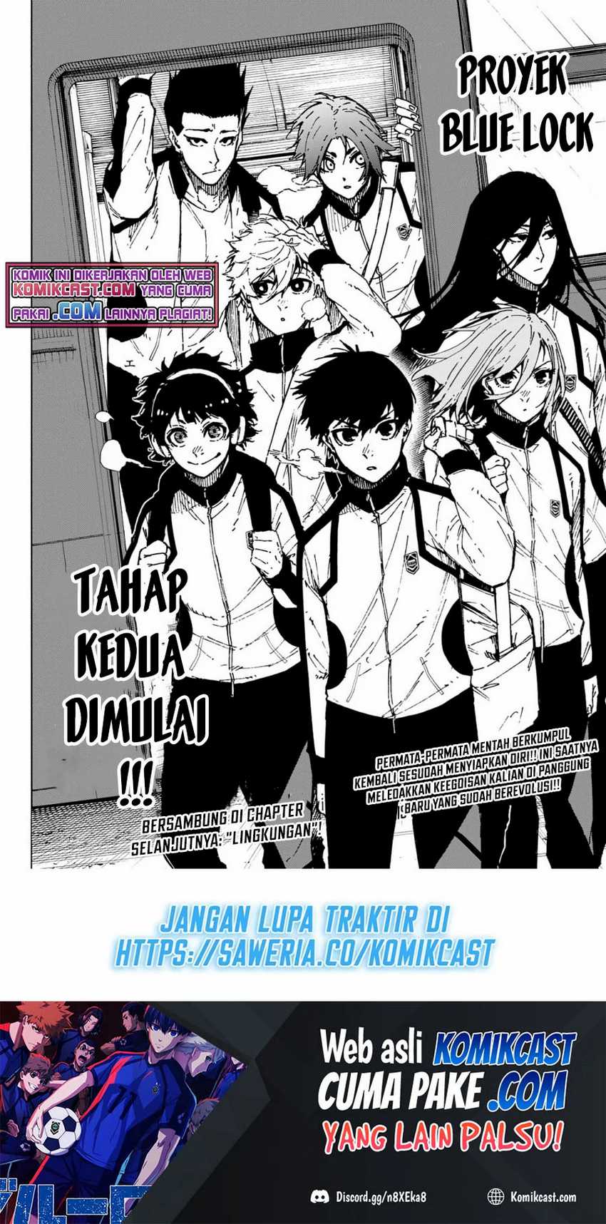 Blue Lock Chapter 152 - halaman 20