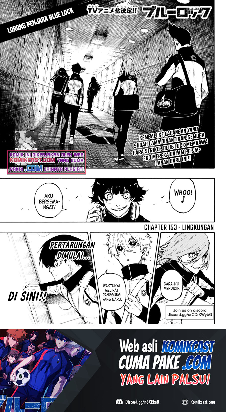 Blue Lock Chapter 153 - halaman 2